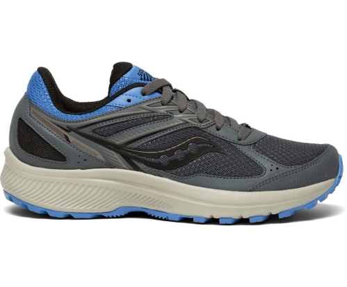 Tenis Saucony Cohesion TR14 Mujer Zapatillas Trail Running Charcoal / Jewel México MX-084-DR